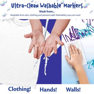 Foto 5 | Marcadores Stampers Crayola Ultraclean, Lavables, 10 Unidades Por Paquete - Venta Internacional.