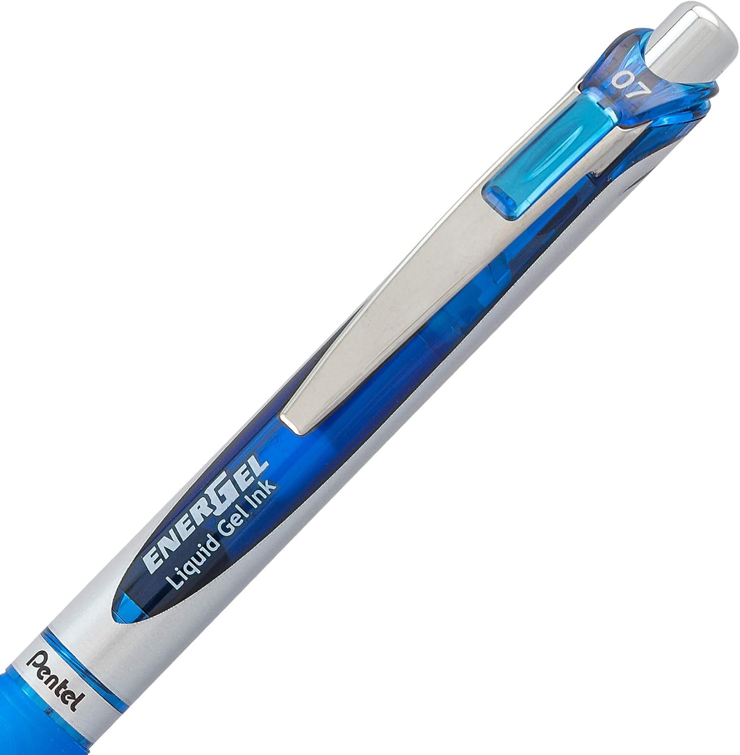 Foto 8 pulgar | Bolígrafos De Tinta De Gel Líquido Pentel Energel 0.7 Mm Rtx Blue X10 - Venta Internacional.