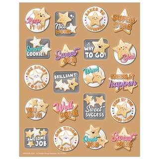 Foto 1 | Pegatinas Eureka Star Cookies Con Aroma A Galletas De Azúcar, 80 Unidades - Venta Internacional.