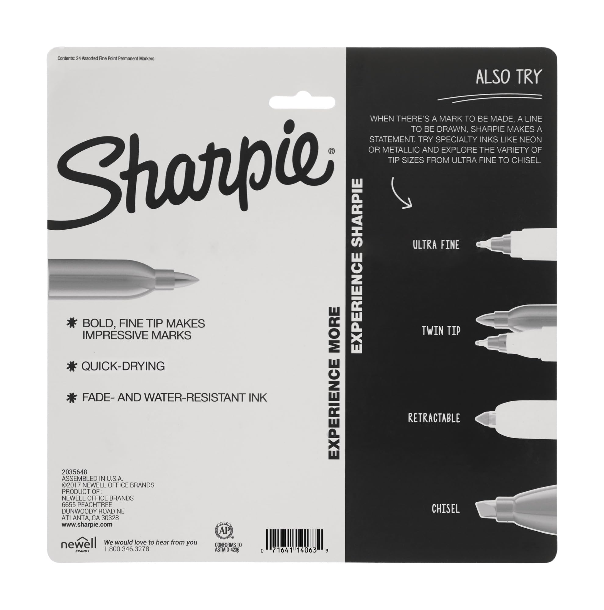 Foto 6 pulgar | Rotuladores Permanentes Sharpie Cosmic Color Fine Point, 24 Unidades - Venta Internacional.