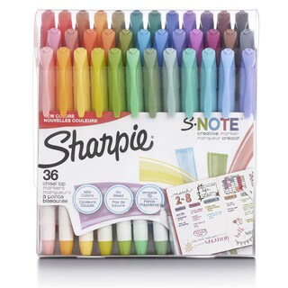 Foto 1 | Juego De Rotuladores Sharpie S-note Creative Pastel, 36 Unidades - Venta Internacional.