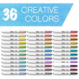 Foto 4 | Juego De Rotuladores Sharpie S-note Creative Pastel, 36 Unidades - Venta Internacional.