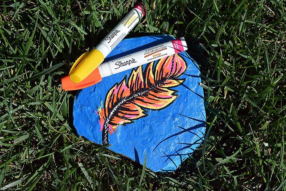Foto 5 pulgar | Marcadores De Pintura Sharpie, Con Base De Aceite, Punta Fina, Juego De 5 Colores - Venta Internacional.