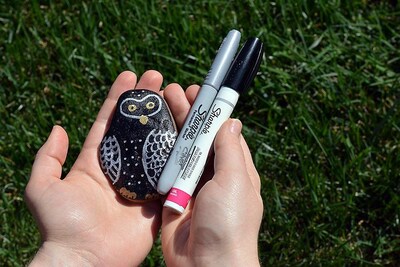 Foto 5 | Marcadores De Pintura Sharpie, Con Base De Aceite, Punta Fina, Juego De 5 Colores - Venta Internacional.