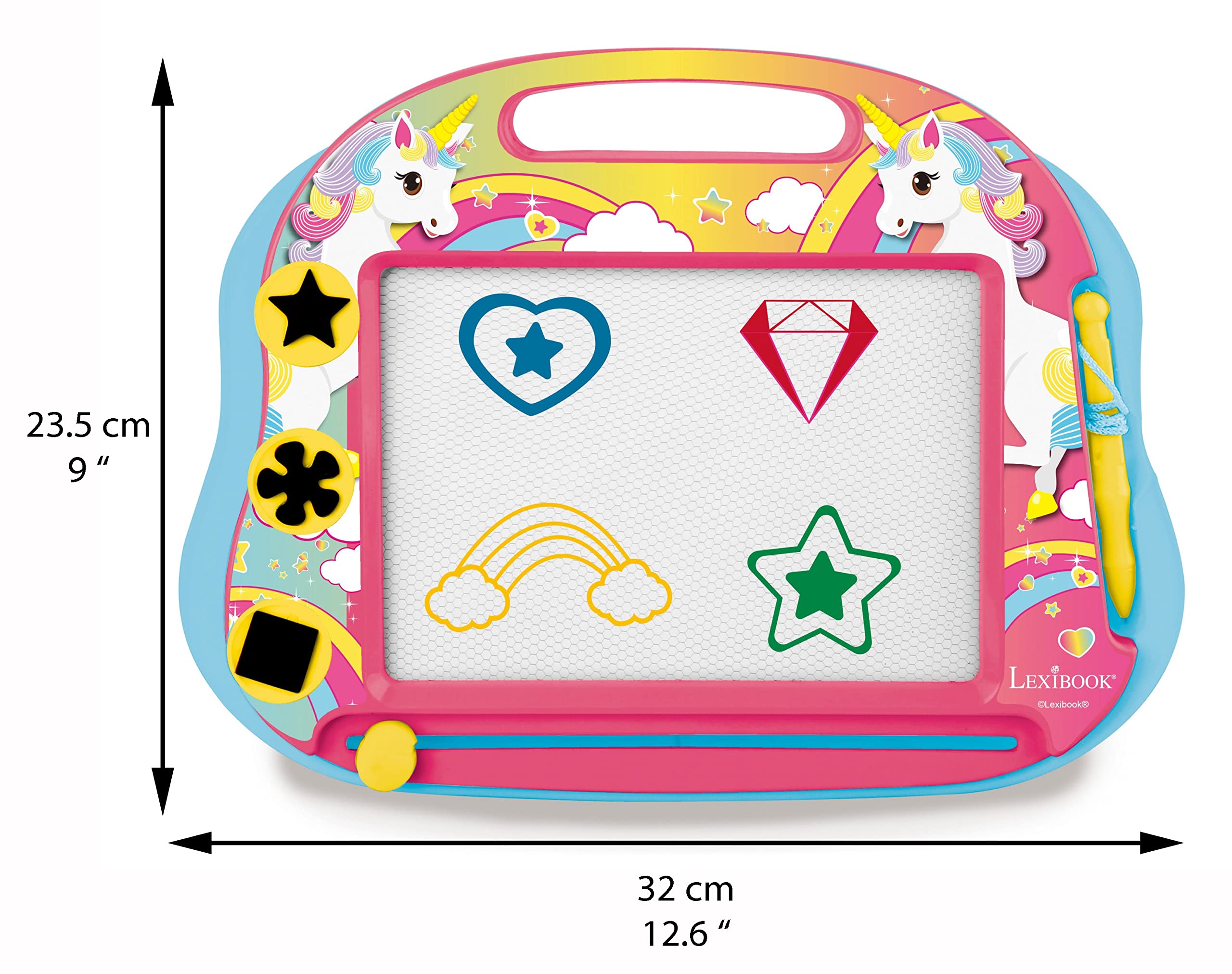 Foto 3 | Tablero De Dibujo Lexibook Multicolor Magic Unicorn Con Lápiz - Venta Internacional.