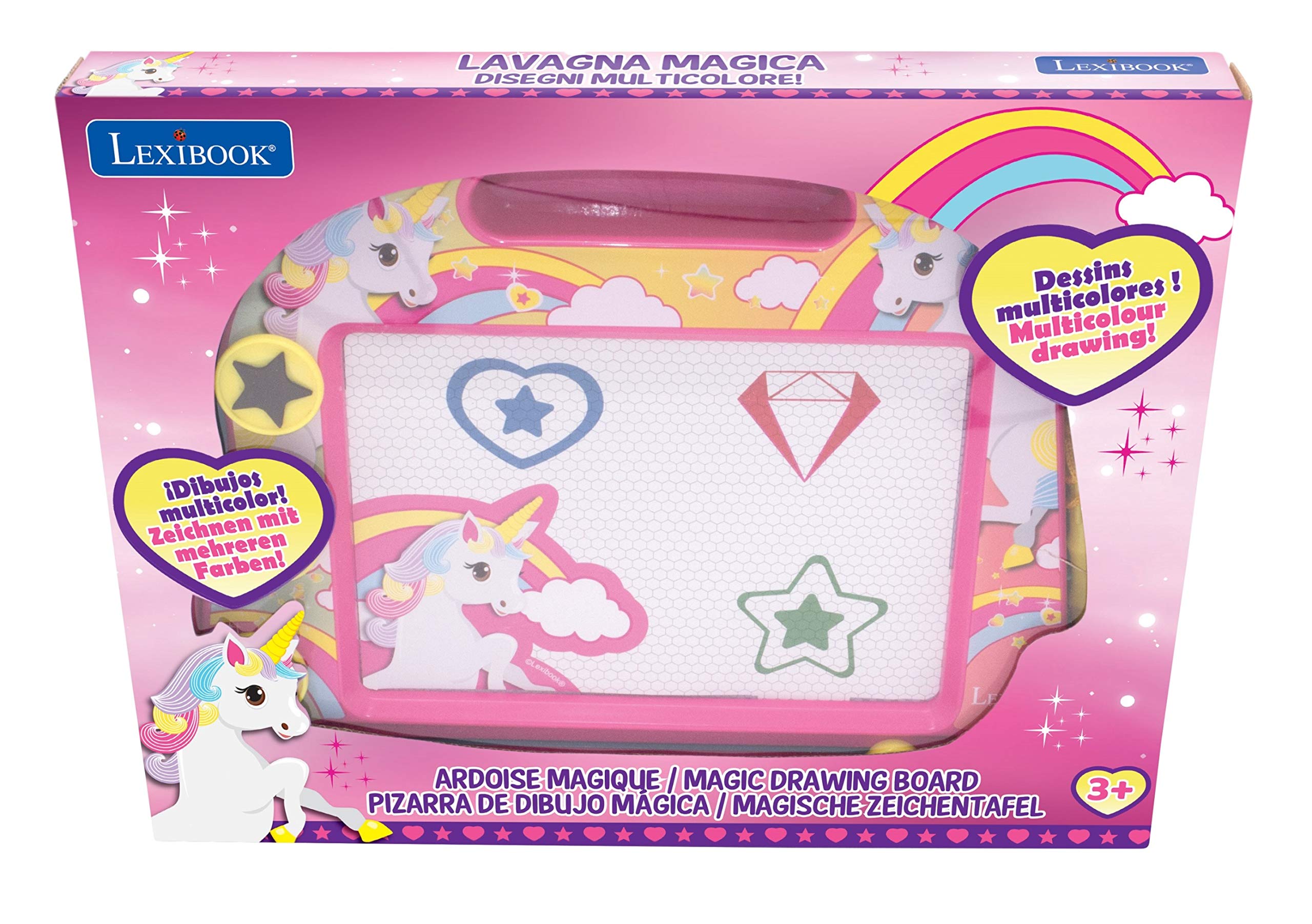 Foto 5 pulgar | Tablero De Dibujo Lexibook Multicolor Magic Unicorn Con Lápiz - Venta Internacional.