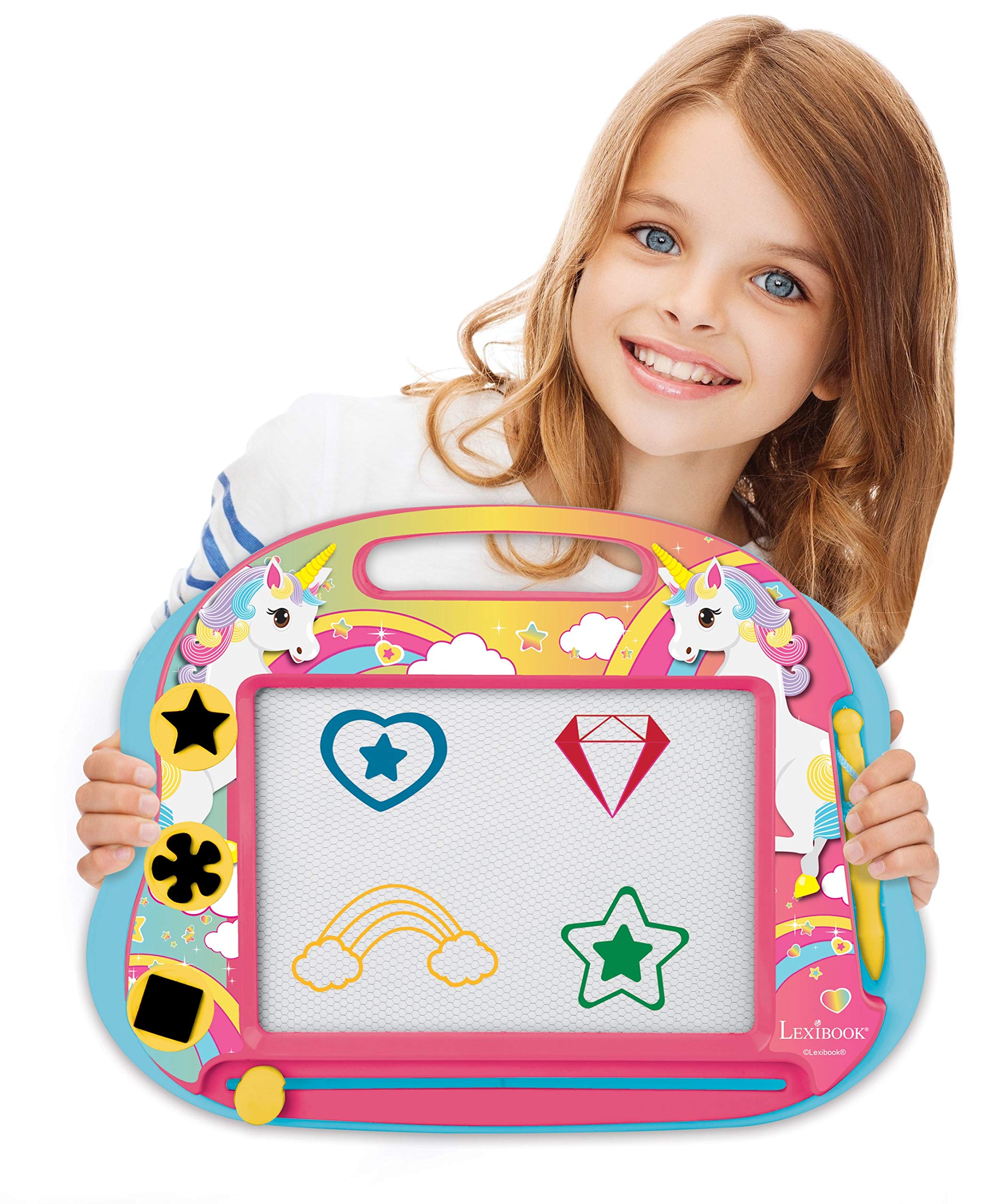 Foto 5 | Tablero De Dibujo Lexibook Multicolor Magic Unicorn Con Lápiz - Venta Internacional.