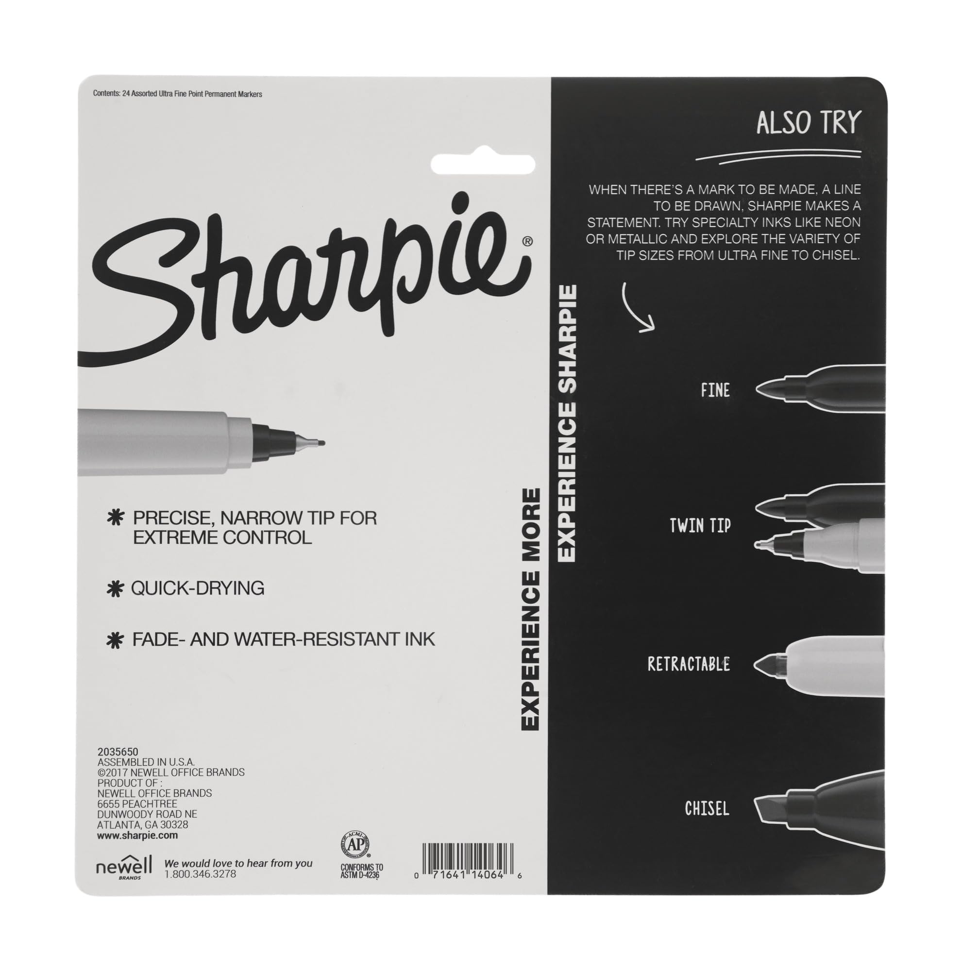 Foto 8 pulgar | Rotulador Sharpie Permanente Ultrafine Point 24 Cosmic Color - Venta Internacional.