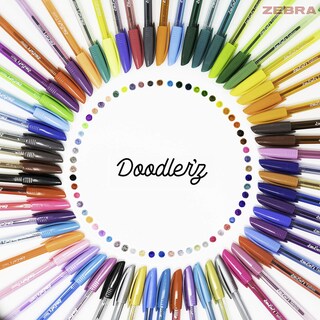 Foto 4 | Bolígrafo De Gel Zebra Pen Doodler'z De 1,0 Mm, Surtido De 60 Unidades - Venta Internacional.