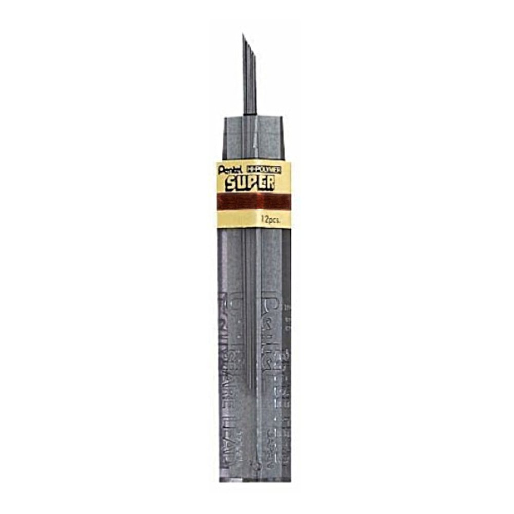 Foto 2 pulgar | Recargas De Plomo Pentel Hi-polymer, 0,7 Mm, 2 H, 12 Unidades, Color Negro - Venta Internacional.