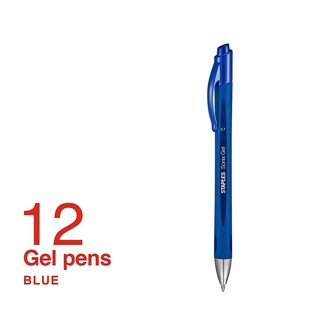 Foto 2 | Bolígrafos De Tinta En Gel Staples Sonix, Retráctiles, Tamaño Mediano, Azul - Venta Internacional.