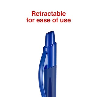 Foto 4 | Bolígrafos De Tinta En Gel Staples Sonix, Retráctiles, Tamaño Mediano, Azul - Venta Internacional.