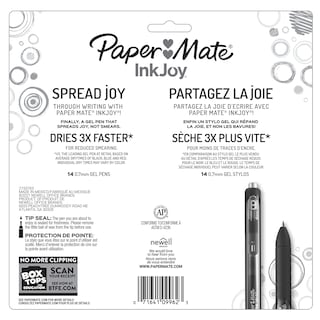 Foto 6 | Bolígrafos De Gel Paper Mate Inkjoy De Punta Mediana, Juego De 14 - Venta Internacional.