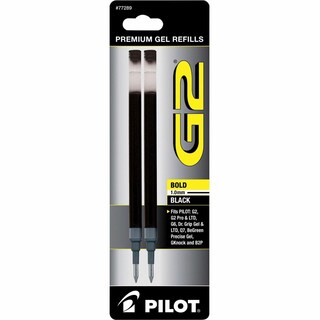 Foto 1 | Recambios De Tinta De Gel Pilot G2 Bold Point De 1 Mm, Color Negro, Paquete De 2 - Venta Internacional.