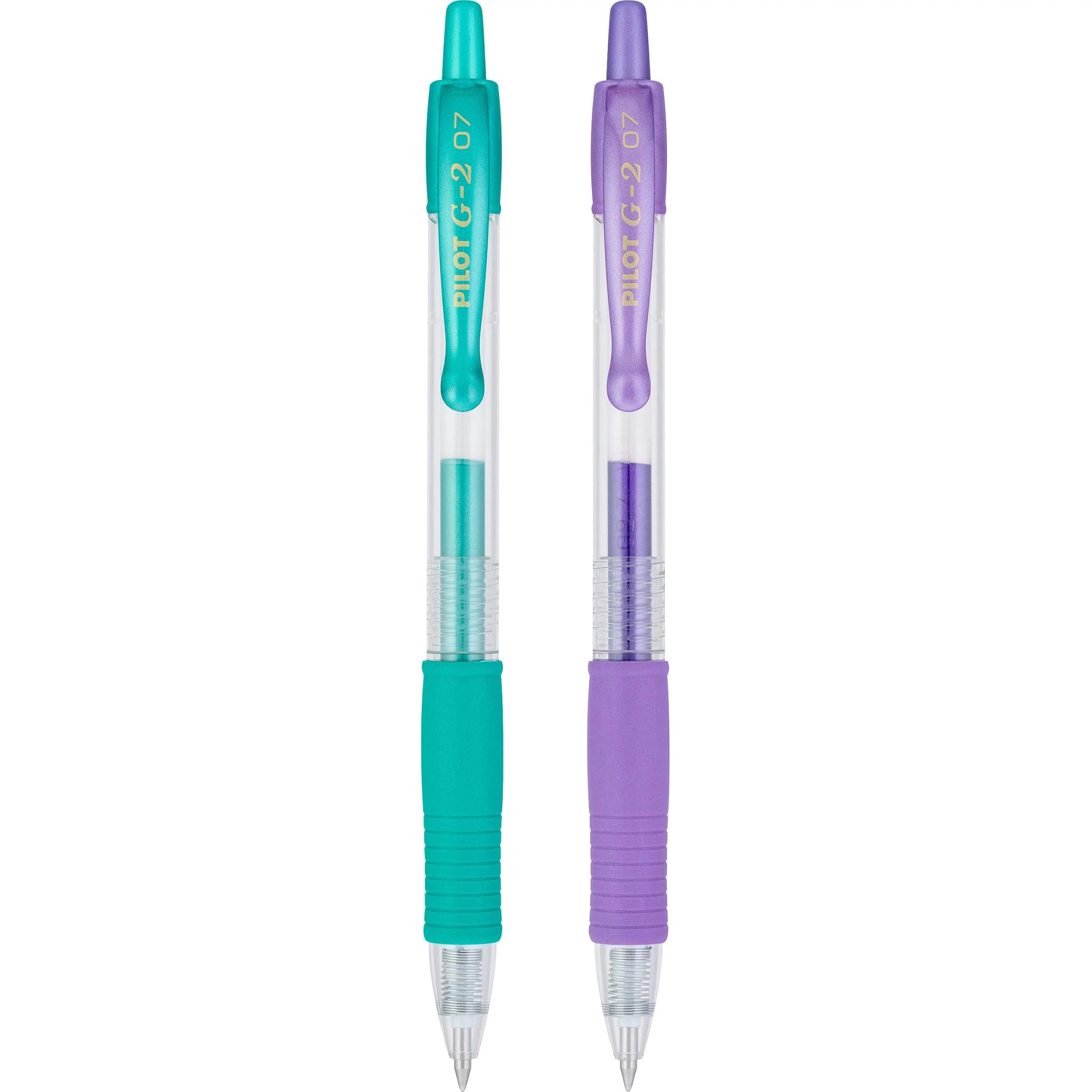 Foto 6 pulgar | Bolígrafos De Gel Pilot G2 Metallics De Punta Fina, Varios Colores, Paquete De 2 - Venta Internacional.