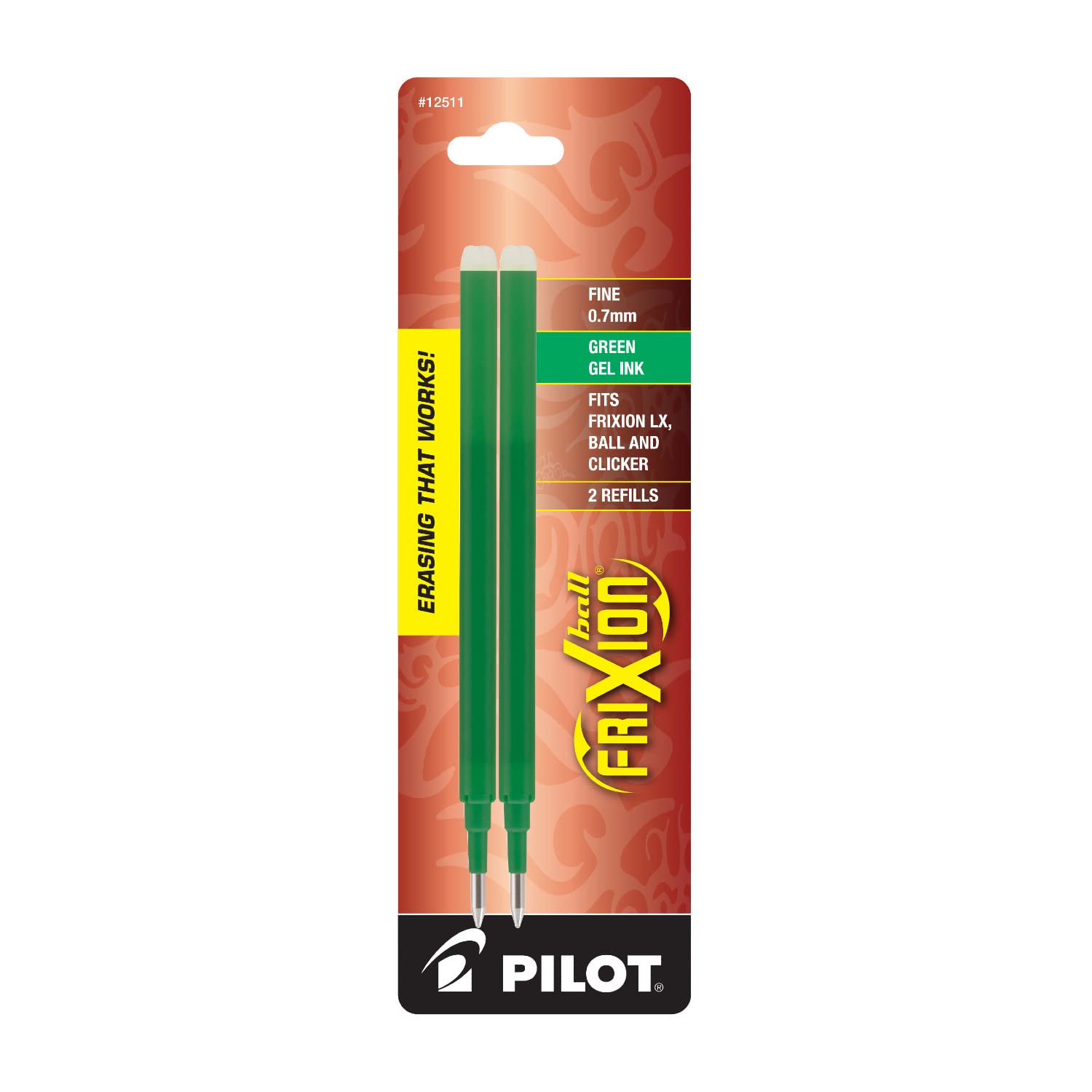 Foto 2 pulgar | Recambios De Tinta De Gel Pilot Frixion Para Bolígrafos Borrables De 0,7 Mm, Paquete De 2 - Venta Internacional.