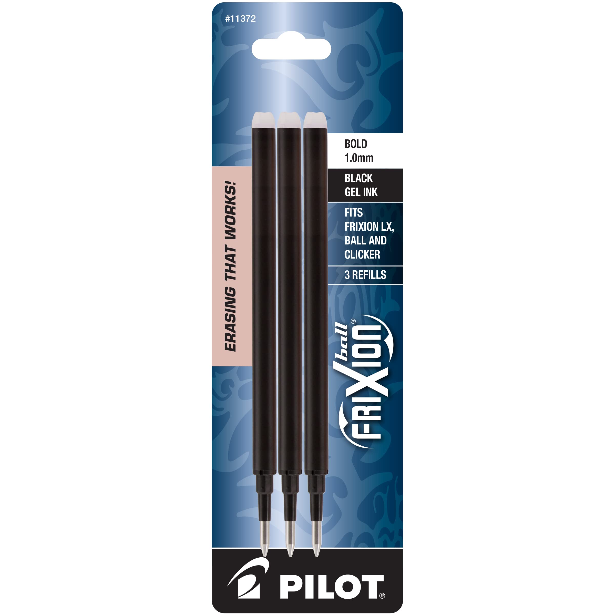 Foto 2 pulgar | Recambios De Tinta De Gel Pilot Frixion Ball, 1,0 Mm, Bold Point Black 3 - Venta Internacional.