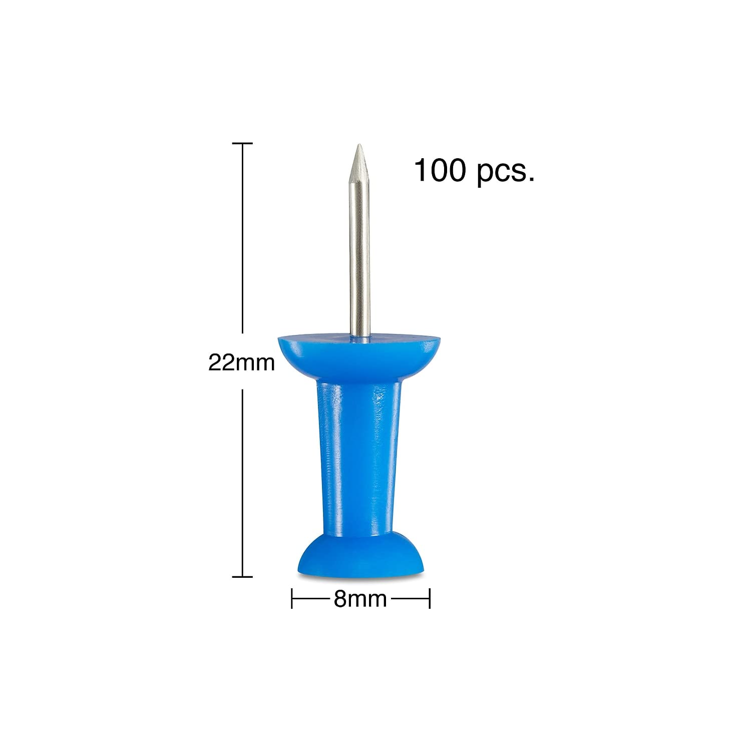 Foto 4 pulgar | Push Pins Staples 224147, Colores Surtidos, Paquete De 100 - Venta Internacional.