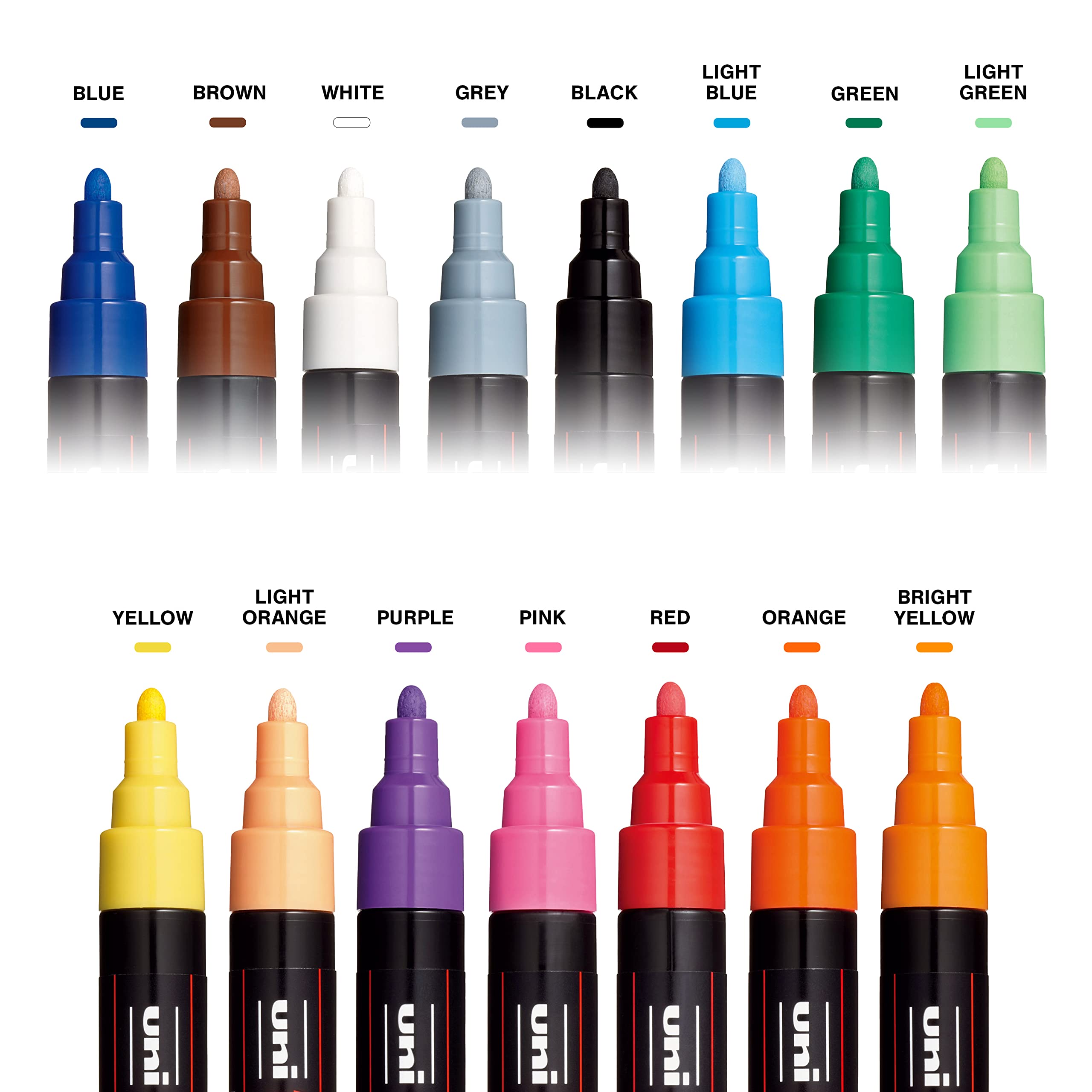 Foto 3 pulgar | Paint Markers Posca, Juego De 15 Rotuladores Acrílicos Finos De 3 M - Venta Internacional.