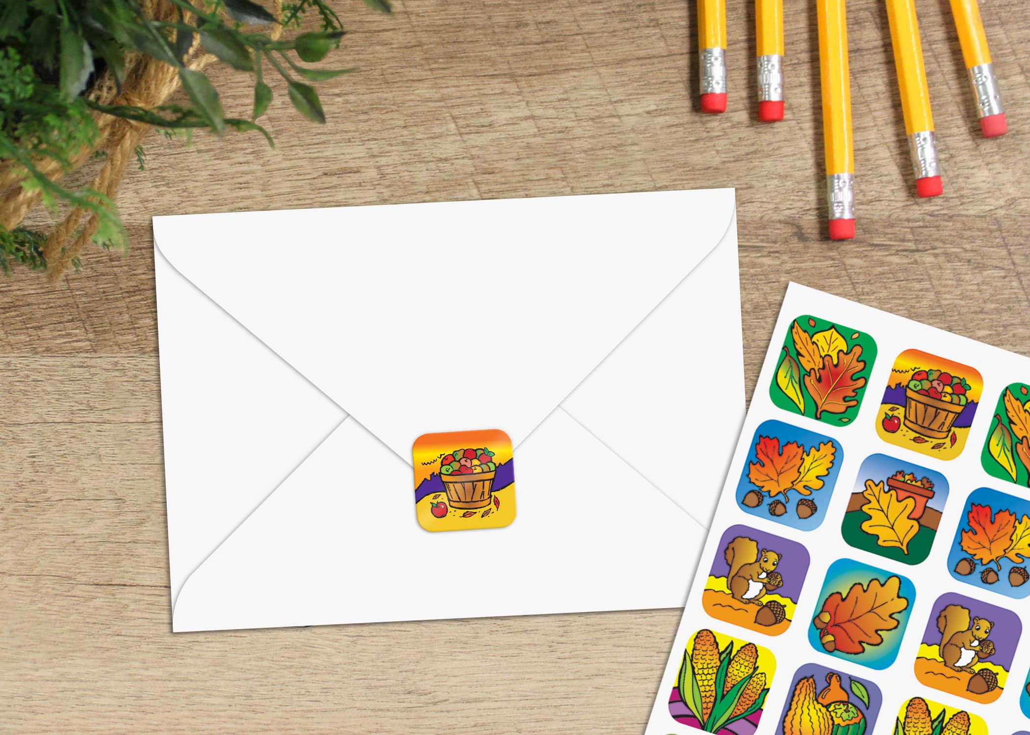 Foto 5 pulgar | Pegatinas Con Recursos Creados Por Maestros, Otoño, Multicolor (1806) - Venta Internacional.