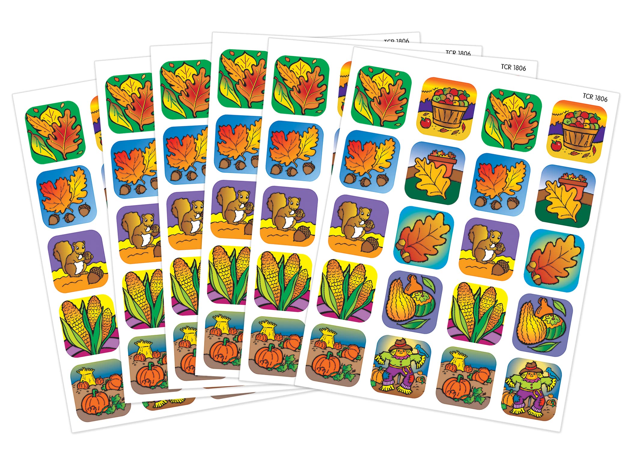 Foto 6 pulgar | Pegatinas Con Recursos Creados Por Maestros, Otoño, Multicolor (1806) - Venta Internacional.