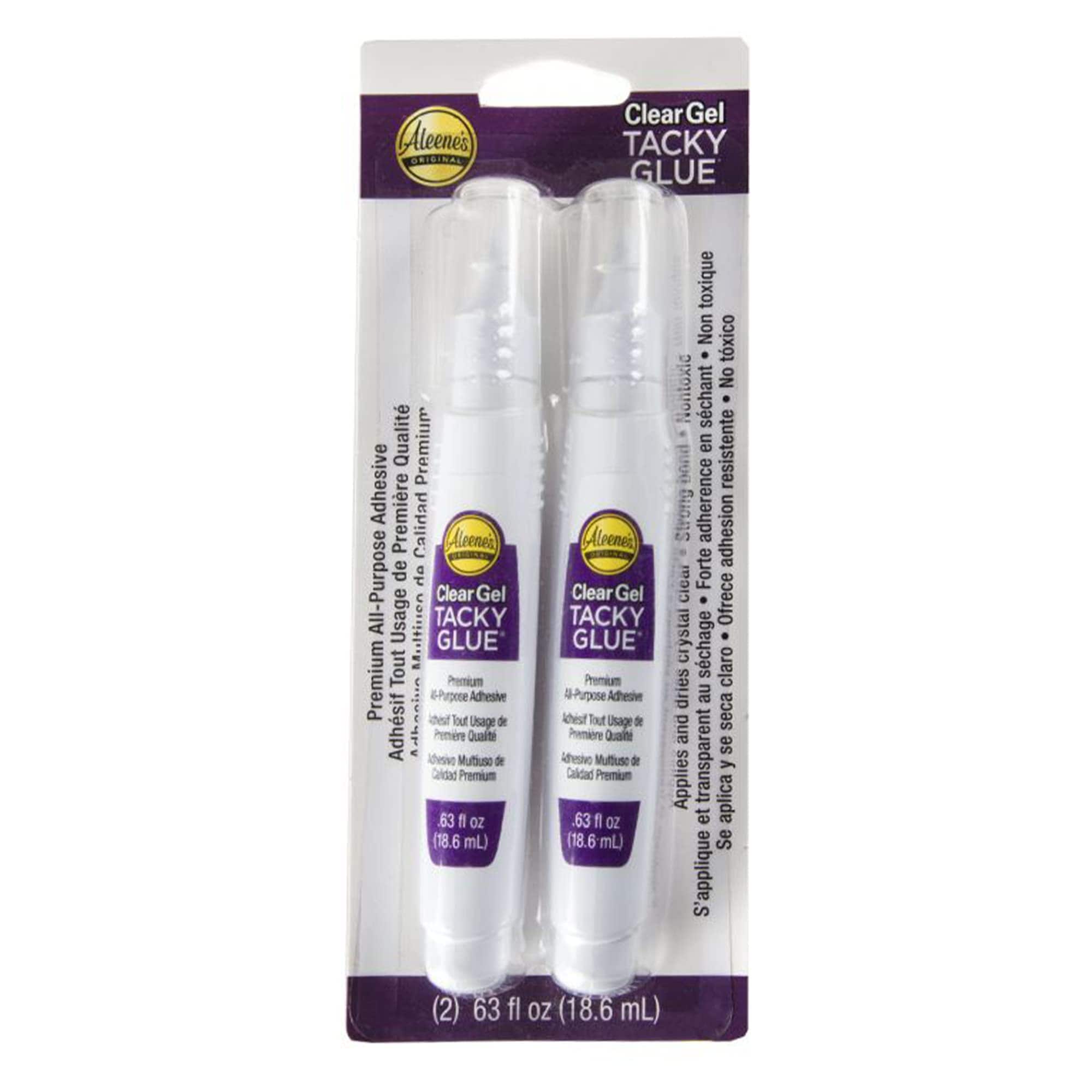 Bolígrafos De Gel Transparente, Pegajosos, 18 Ml, De Glue Aleene's, Paquete De 2 - Venta Internacional. $541