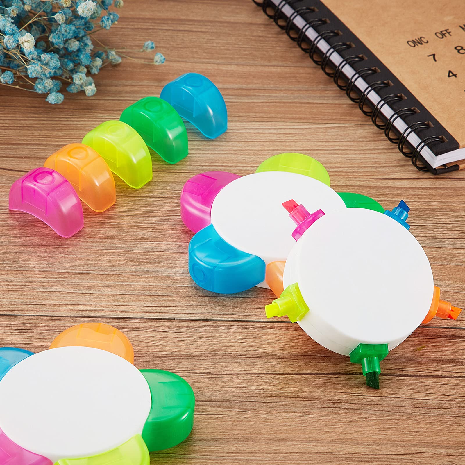 Foto 4 pulgar | Rotuladores Outus Petals 5 En 1, Colores Surtidos, 9 Unidades - Venta Internacional.