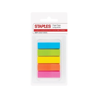 Foto 1 | Pegatinas Page Flags, Grapas, Multicolor, 0,5 Cm De Ancho, 125 Unidades - Venta Internacional.