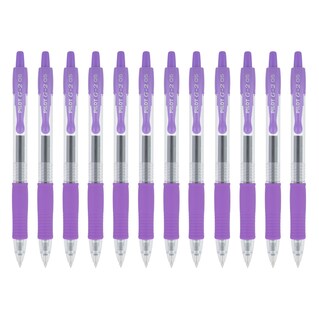 Foto 1 | Bolígrafo De Gel Pilot G2 Retráctil De Punta Extrafina, Color Morado, 0,5 Mm - Venta Internacional.