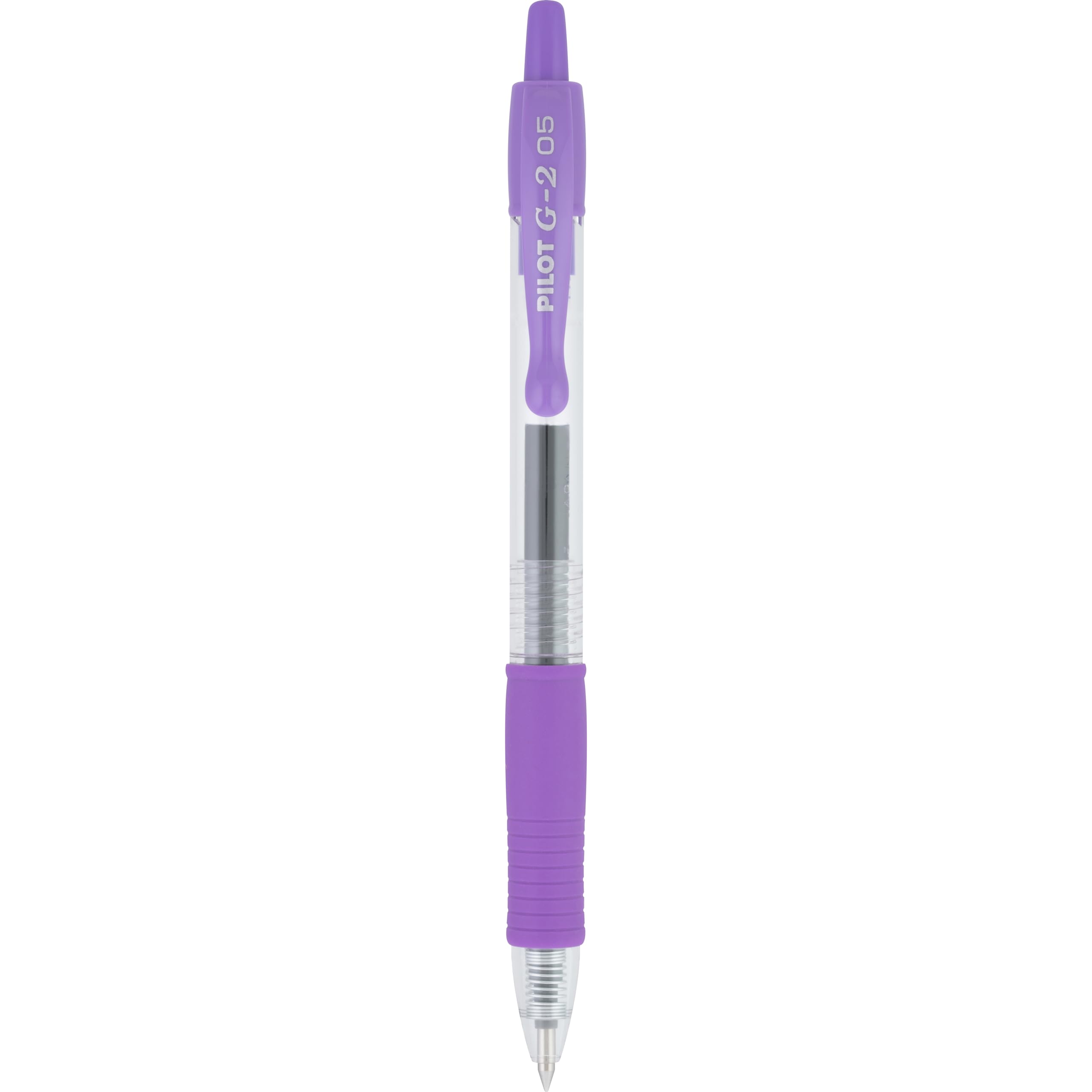 Foto 3 pulgar | Bolígrafo De Gel Pilot G2 Retráctil De Punta Extrafina, Color Morado, 0,5 Mm - Venta Internacional.
