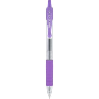 Foto 2 | Bolígrafo De Gel Pilot G2 Retráctil De Punta Extrafina, Color Morado, 0,5 Mm - Venta Internacional.