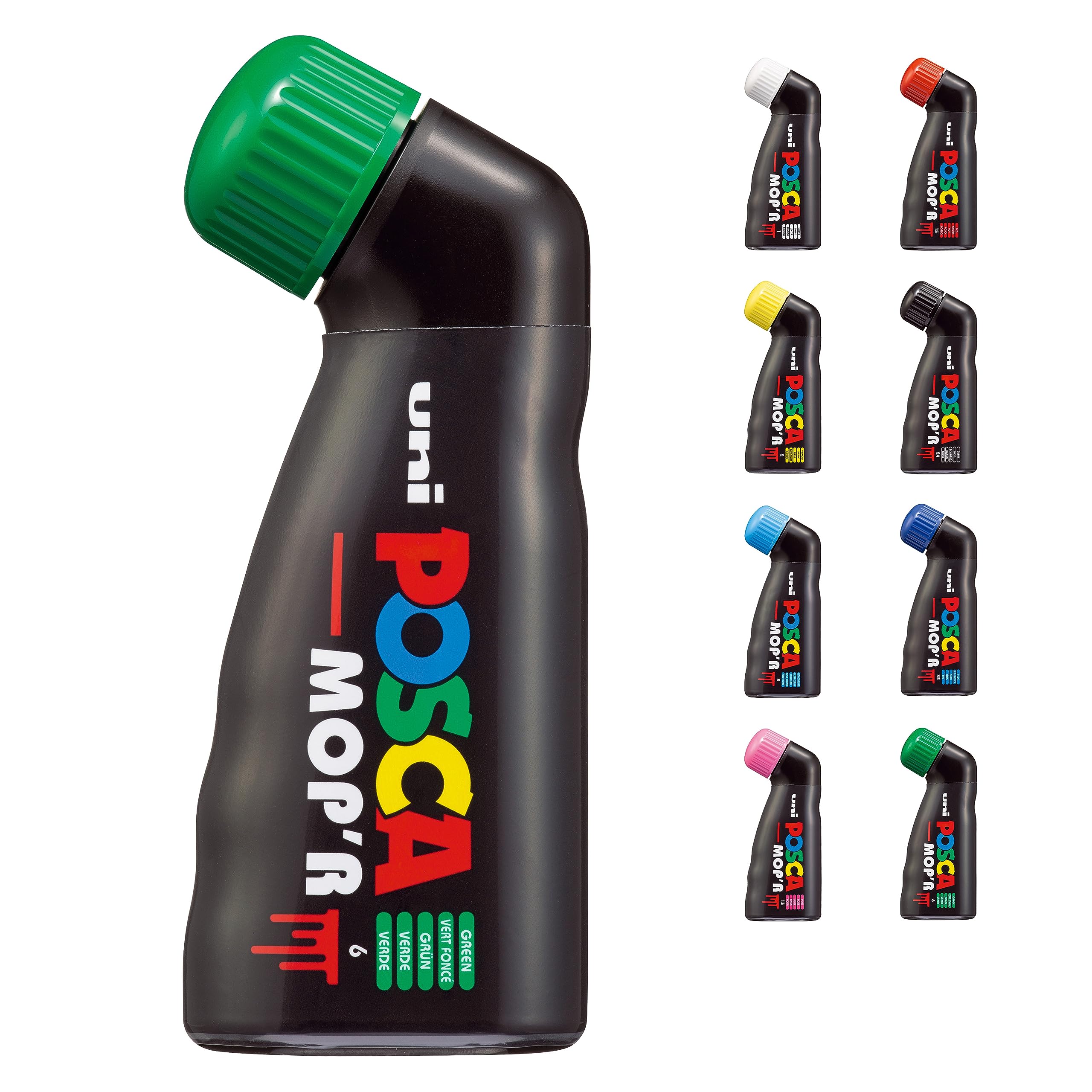 Foto 2 pulgar | Marcadores De Pintura Uni Posca Mop'r Multicolor De 3 A 19 Mm  Punta Redonda - Venta Internacional.