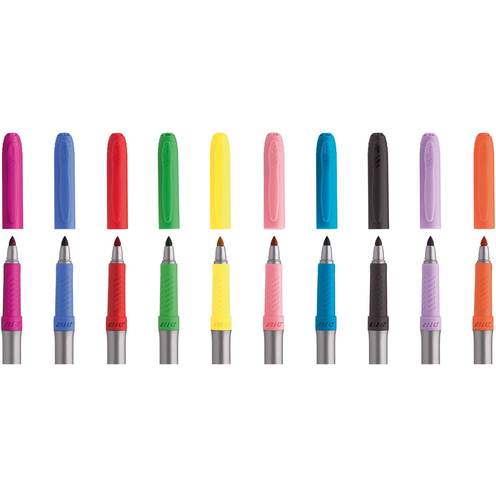 Foto 6 | Rotuladores Permanentes Bic Intensity Fashion Fine Point  Paquete De 36 - Venta Internacional.