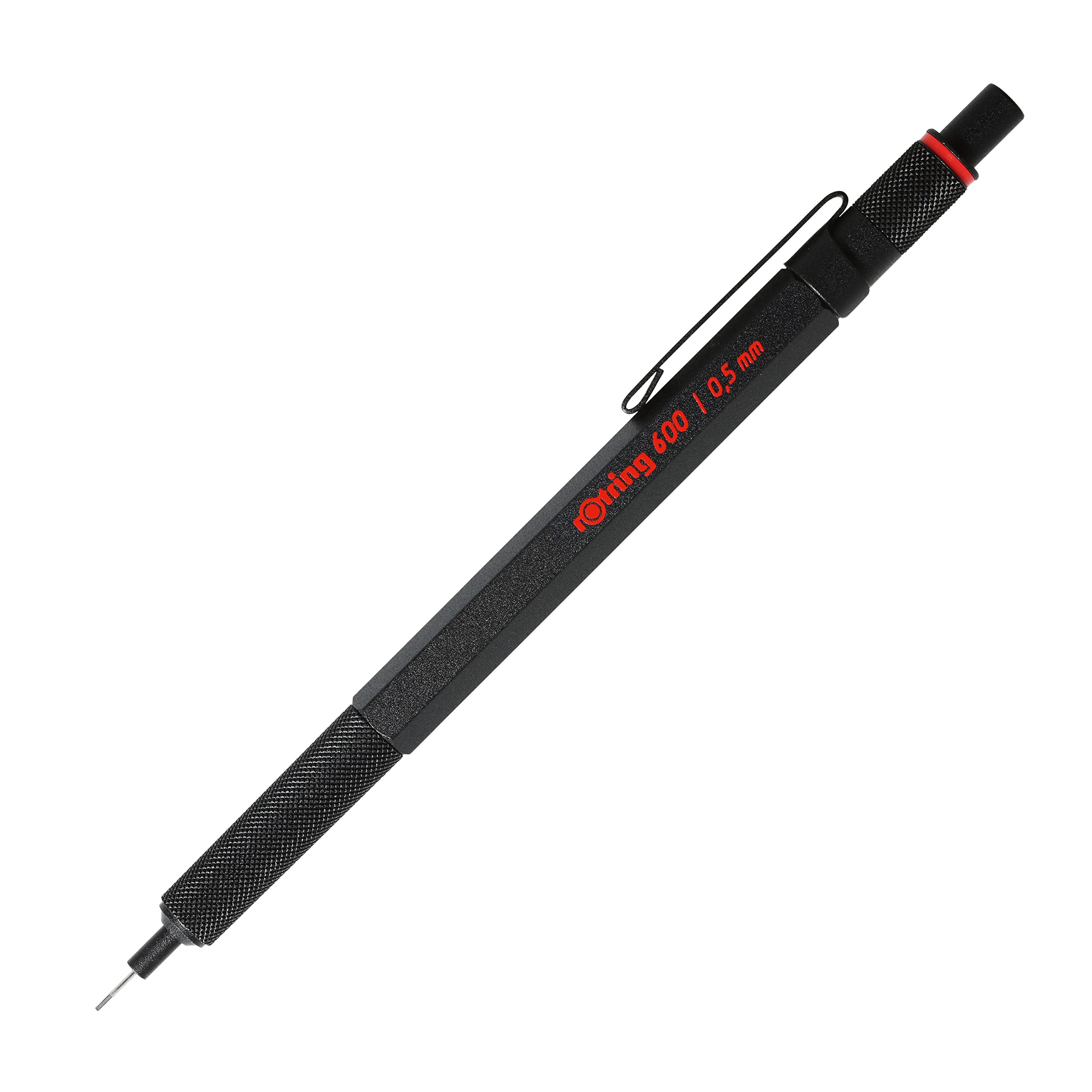 Foto 2 pulgar | Lápiz Mecánico Rotring 600 De 0 5 Mm Con Mecanismo De Latón  Color Negro - Venta Internacional.