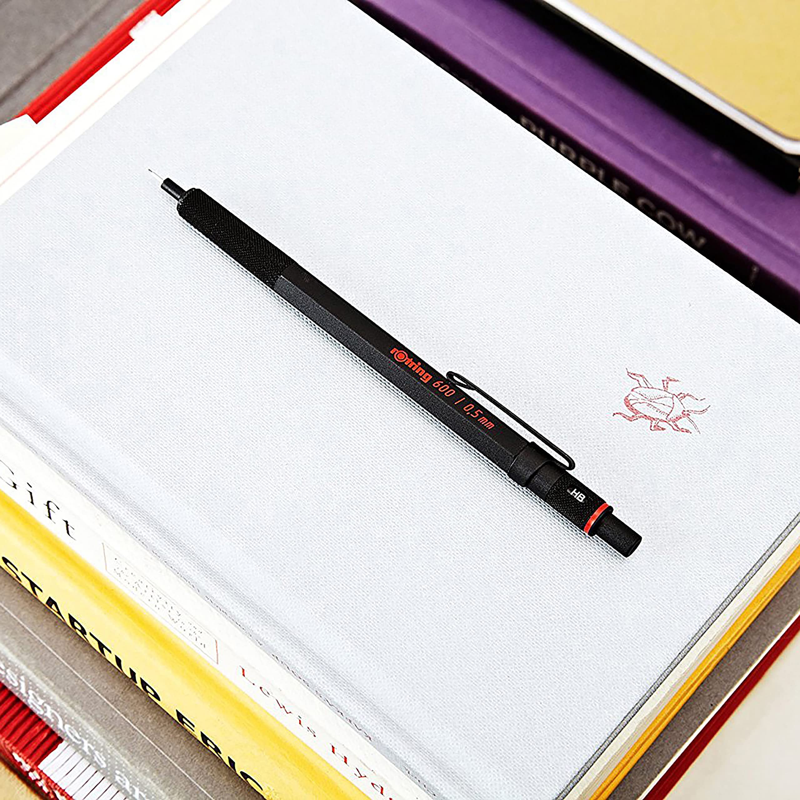 Foto 7 pulgar | Lápiz Mecánico Rotring 600 De 0 5 Mm Con Mecanismo De Latón  Color Negro - Venta Internacional.