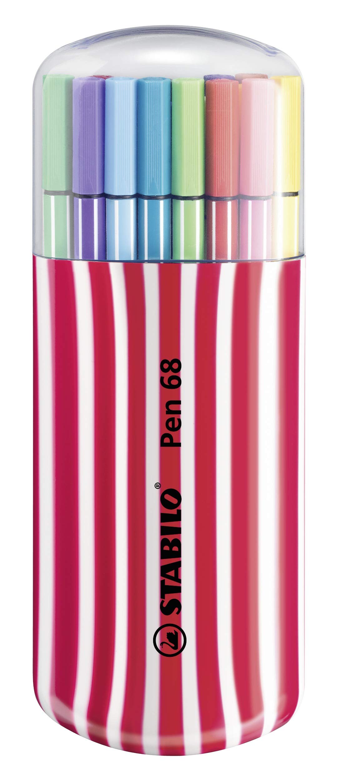 Foto 1 | Rotulador Stabilo Pen 68 Zebrui  Colores Surtidos  20 Unidades - Venta Internacional.
