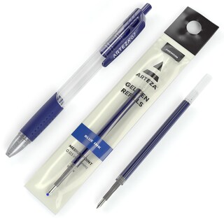 Foto 3 | Recambios Para Bolígrafos De Gel Arteza Paquete De 50 Unidades Color Azul Roller Ball - Venta Internacional.