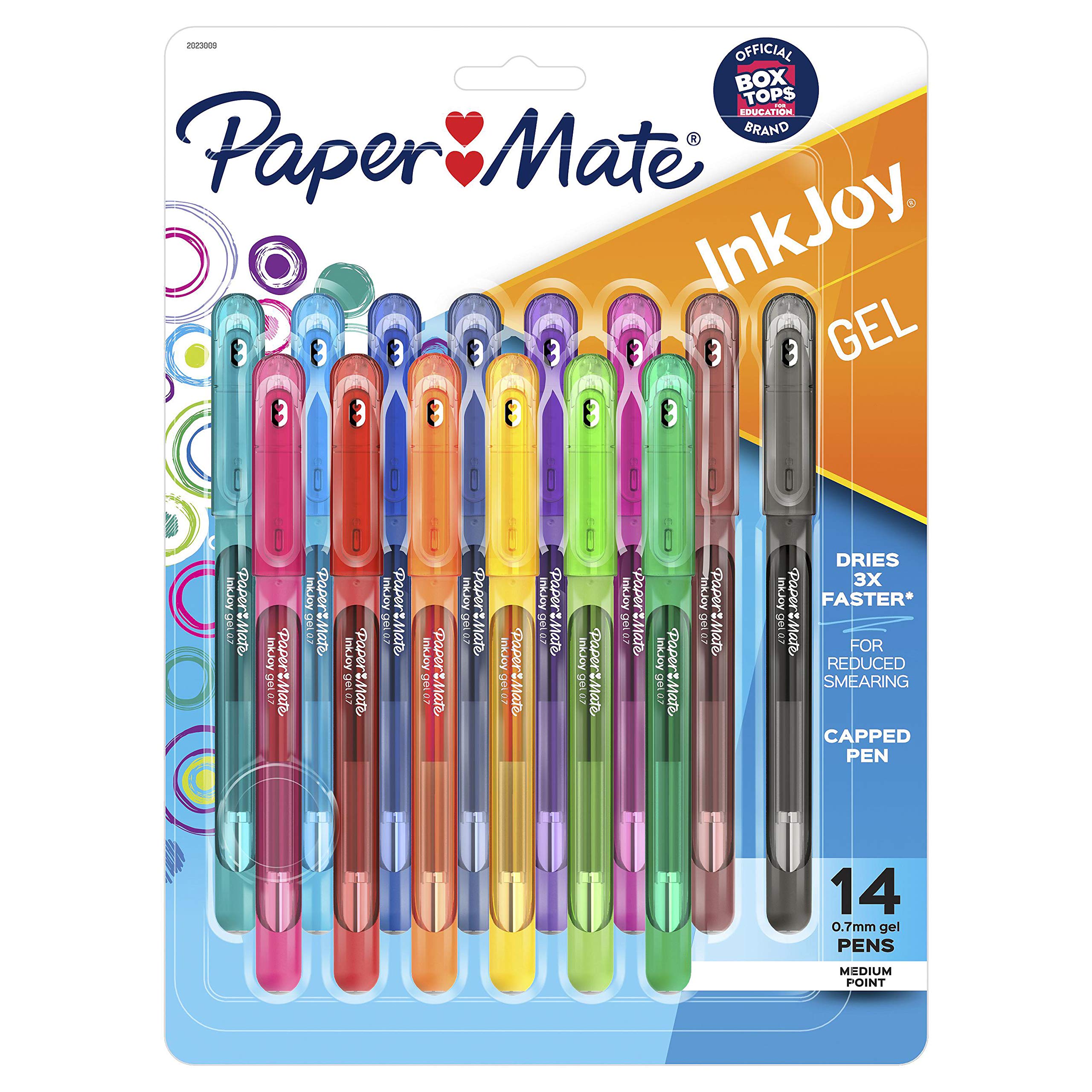 Foto 2 pulgar | Bolígrafos De Gel Paper Mate Inkjoy De Punta Media  0 7 Mm  14 Colores - Venta Internacional.