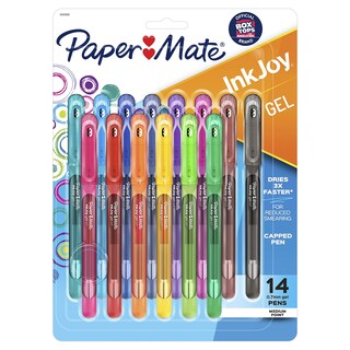 Foto 1 | Bolígrafos De Gel Paper Mate Inkjoy De Punta Media 0 7 Mm 14 Colores - Venta Internacional.