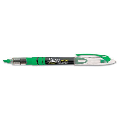 Foto 2 pulgar | Iluminador Sharpie Accent Liquid Chisel Tip Green X12 - Venta Internacional.