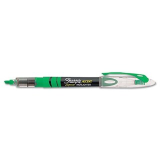 Foto 1 | Iluminador Sharpie Accent Liquid Chisel Tip Green X12 - Venta Internacional.