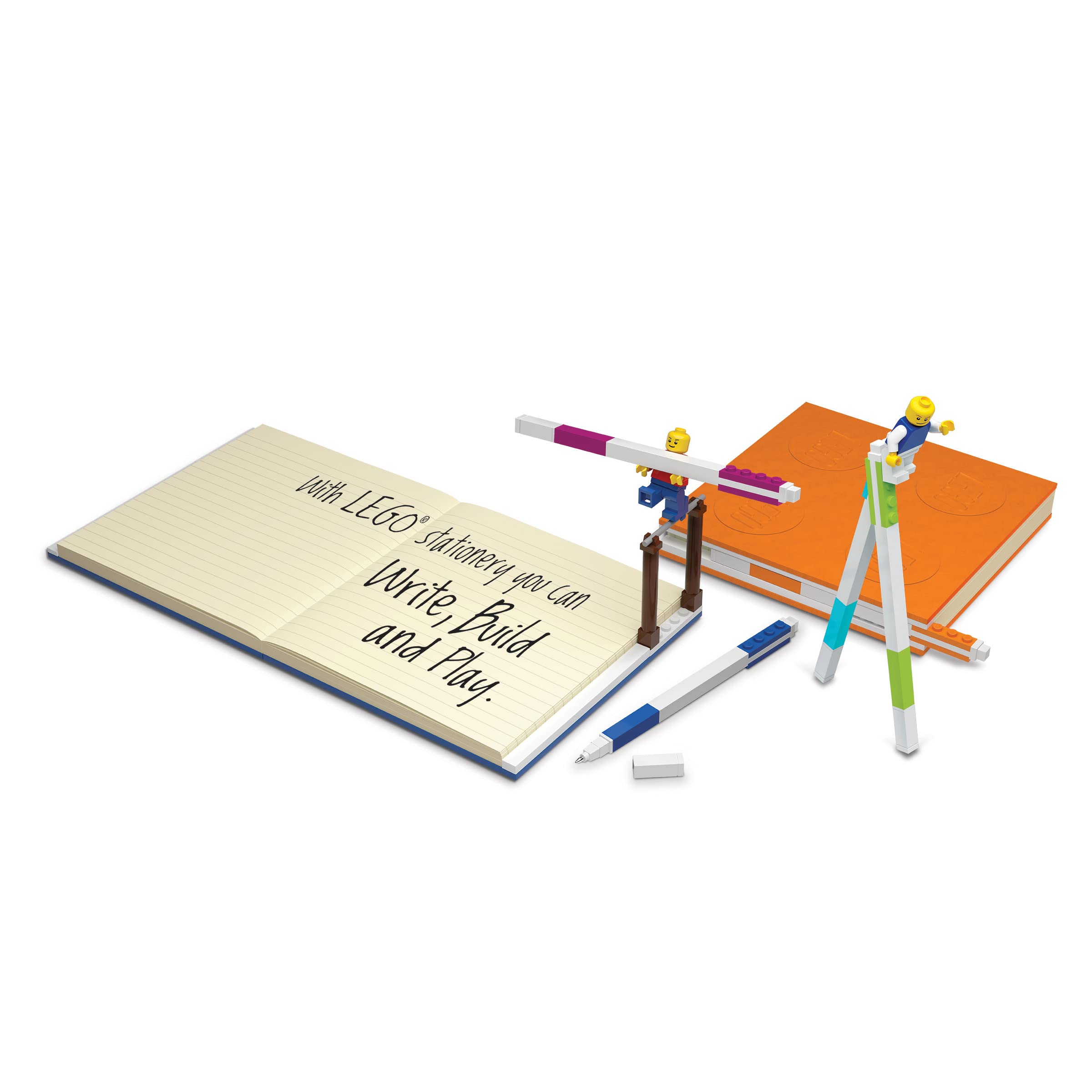 Foto 5 pulgar | Bolígrafos De Gel Iq Lego Stationery  Paquete De 10 (53100) A Partir De 6 Años - Venta Internacional.