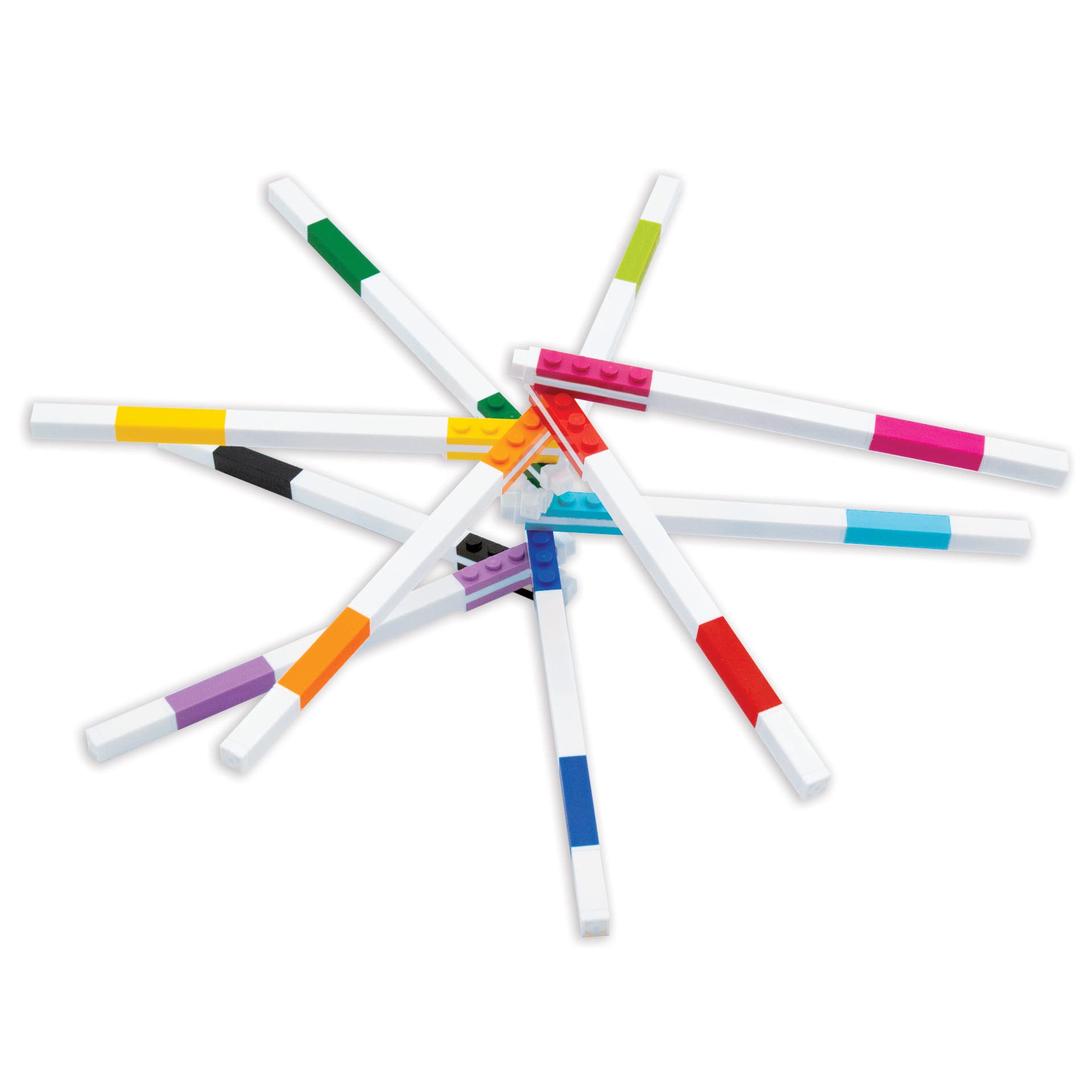 Foto 5 | Bolígrafos De Gel Iq Lego Stationery  Paquete De 10 (53100) A Partir De 6 Años - Venta Internacional.