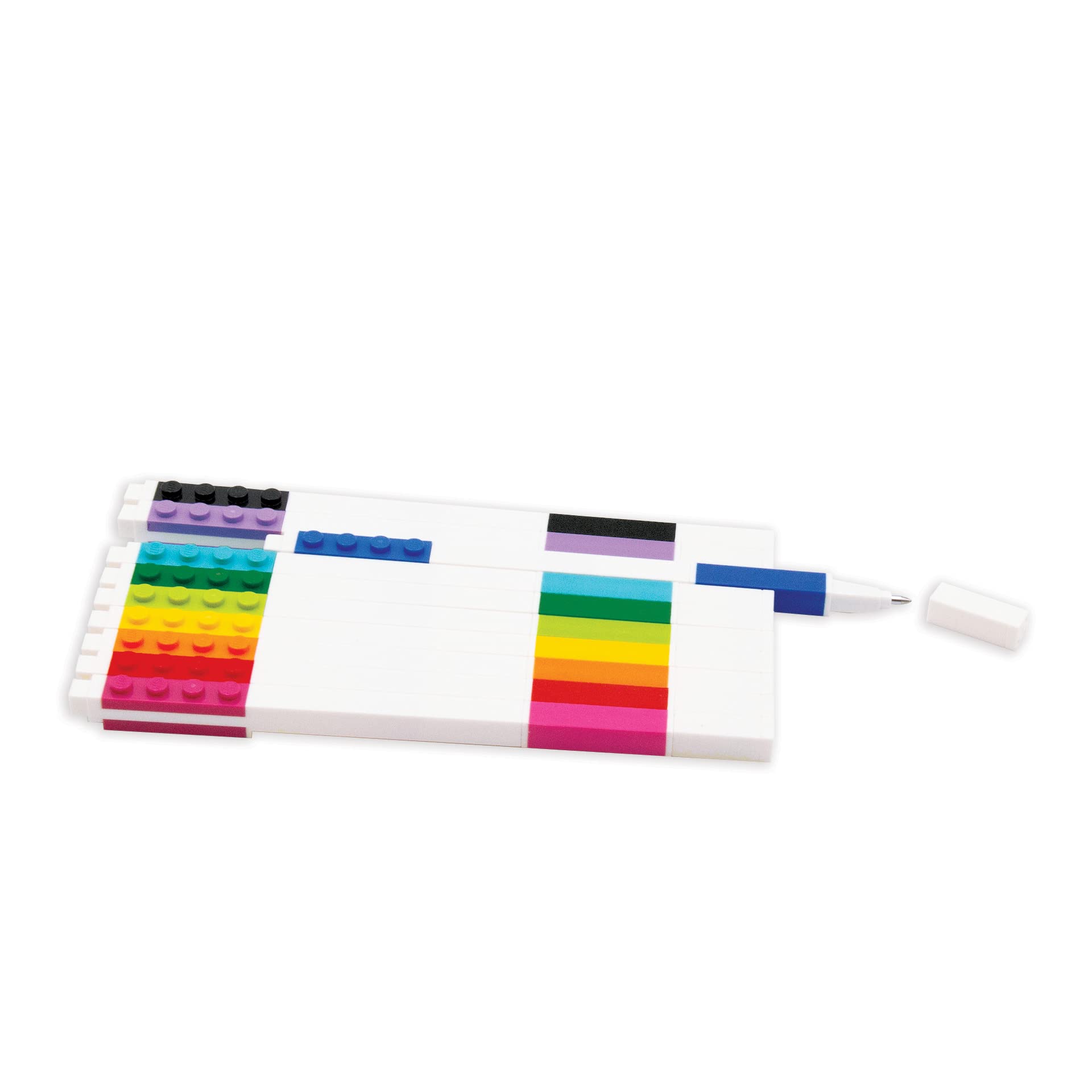 Foto 7 | Bolígrafos De Gel Iq Lego Stationery  Paquete De 10 (53100) A Partir De 6 Años - Venta Internacional.