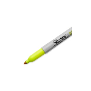 Foto 2 | Rotulador Permanente Sharpie Neon Fine Point Amarillo - Venta Internacional.