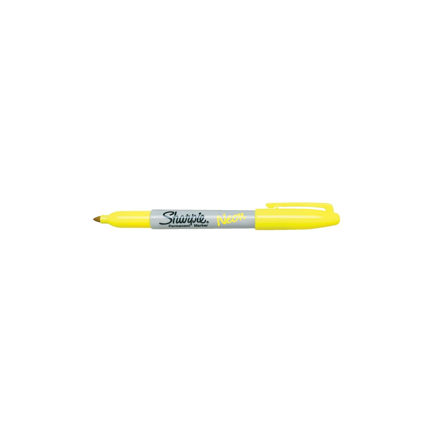 Foto 5 pulgar | Rotulador Permanente Sharpie Neon Fine Point Amarillo - Venta Internacional.