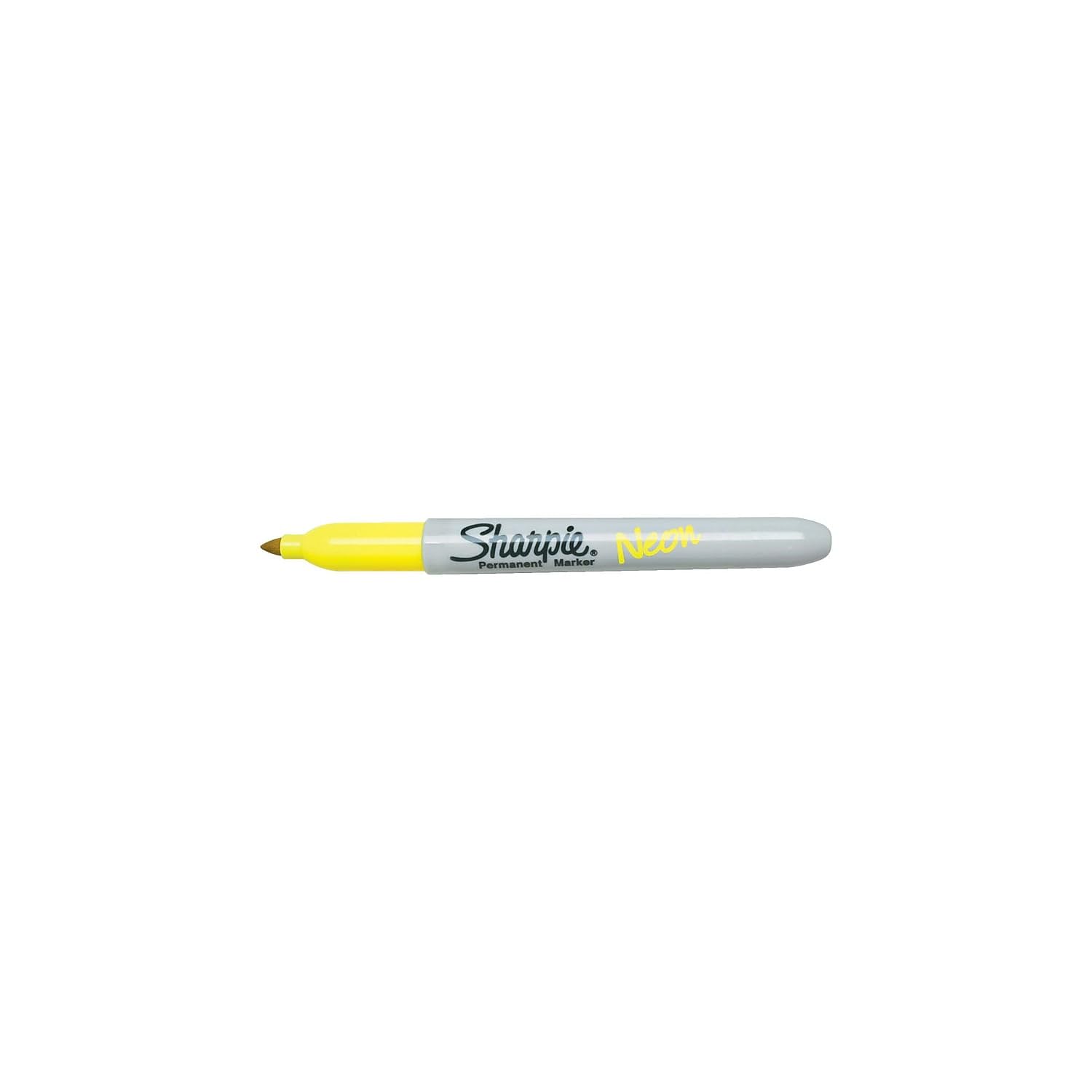 Foto 6 pulgar | Rotulador Permanente Sharpie Neon Fine Point Amarillo - Venta Internacional.