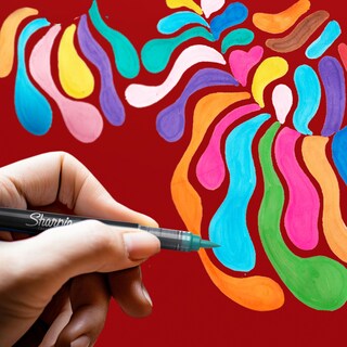 Foto 4 | Rotulador Acrílico Sharpie De Punta Redonda 2 Piezas - Venta Internacional.