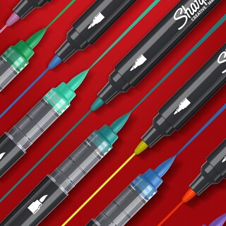Foto 7 | Rotulador Acrílico Sharpie De Punta Redonda 2 Piezas - Venta Internacional.