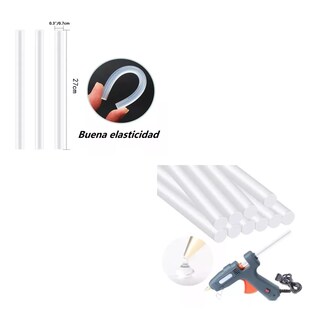 Foto 2 | Barra De Silicón para Pistola 100 Pcs Blanco